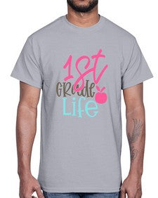 first grade design 121#- first grade- Cotton Tee