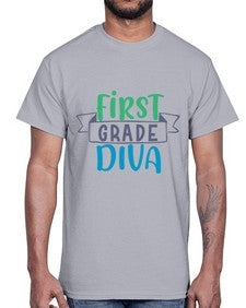 first grade divaa 129#- first grade- Cotton Tee