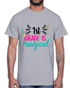 first grade is magical 140#- first grade- Cotton Tee