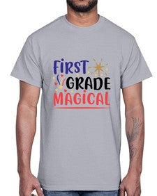 first grade magical 149#- first grade- Cotton Tee