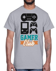gamer club 85#- video games- Cotton Tee