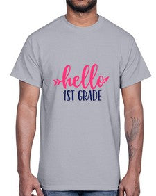 hello first grade 270#- first grade- Cotton Tee