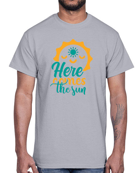 here comes the sun Style 96#- summer- Cotton Tee