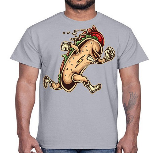 hot dog hero 159#- dogs- Cotton Tee