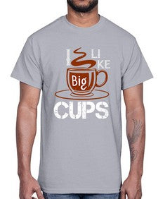 i like big cup 224#- cooking- Cotton Tee