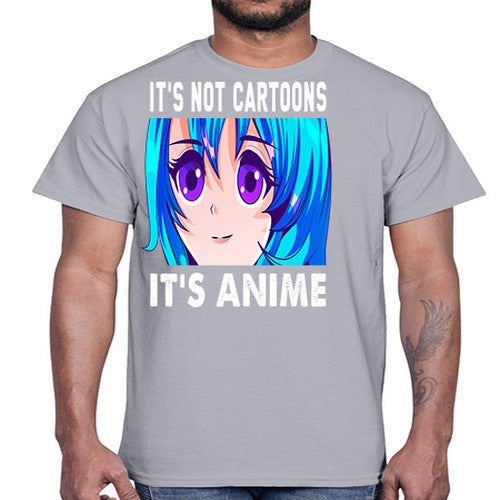 its not cartoons its anime253#- anime- Cotton Tee