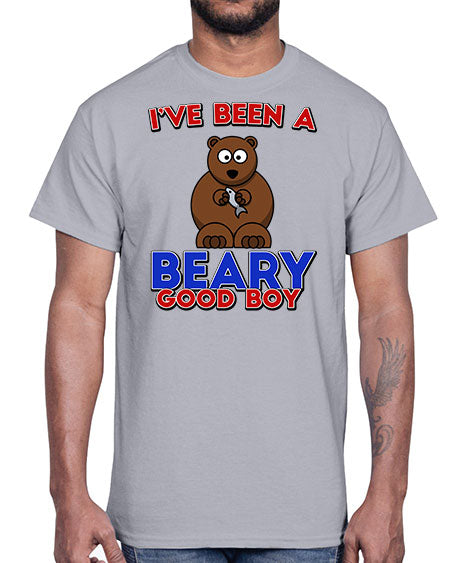 ive been a beary good boy 153#- bears - animals- Cotton Tee