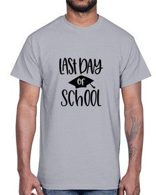 last day of school 451#- general school- Cotton Tee