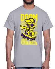 lets skate 727#- art pop art- Cotton Tee