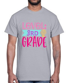 level third grade one hundred 465#- third grade- Cotton Tee