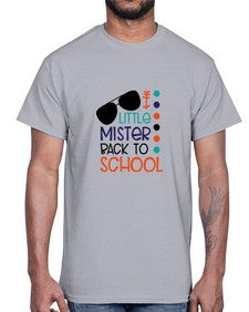 little mister back to school 490#- general school- Cotton Tee