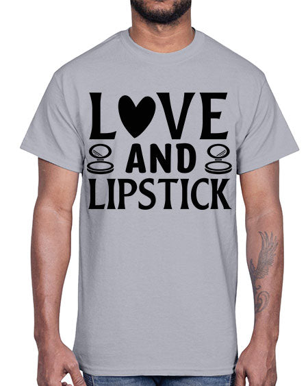 love and lipstick 14#-makeup Cotton Tee
