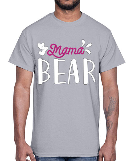 mama bear 173#- bears - animals- Cotton Tee