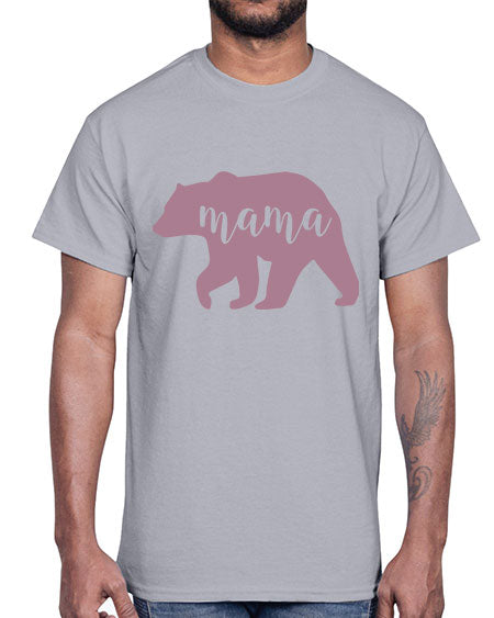 mama bear 175#- bears - animals- Cotton Tee