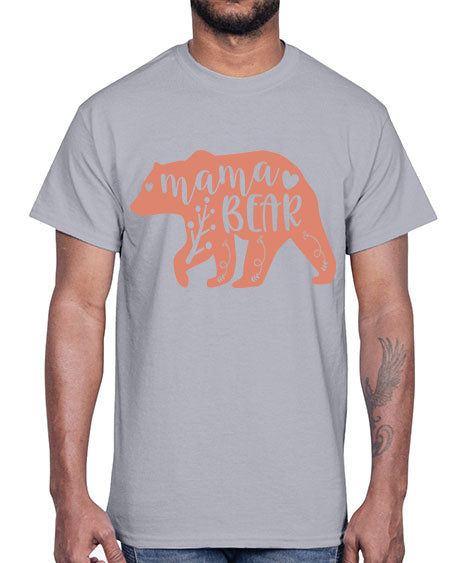 mama bear 179#- bears - animals- Cotton Tee