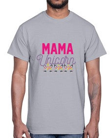 mama unicorn 289#- unicorn- Cotton Tee