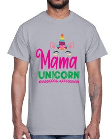mama unicorn 291#- unicorn- Cotton Tee