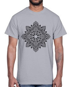 mandala 791#- mandala- Cotton Tee