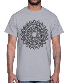 mandala 810#- mandala- Cotton Tee