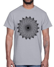 mandala 849#- mandala- Cotton Tee