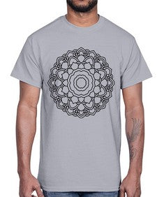 mandala 866#- mandala- Cotton Tee
