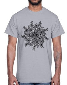 mandala 869#- mandala- Cotton Tee