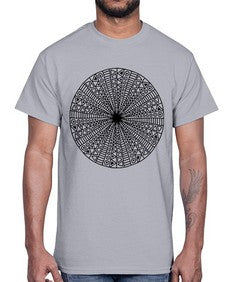 mandala 870#- mandala- Cotton Tee