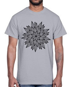 mandala 886#- mandala- Cotton Tee