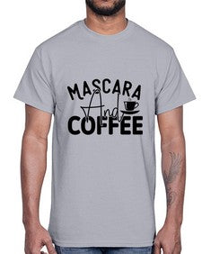 mascare and coffee 1373#- tea- Cotton Tee