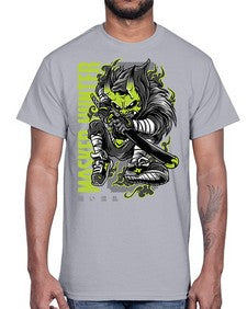 masked hunter 924#- art pop art- Cotton Tee
