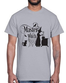 master witch 33#- witch- Cotton Tee