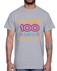 mission one hundred days complete 532#- one hundred days- Cotton Tee