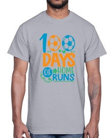 one hundred days of home runs 568#- one hundred days- Cotton Tee