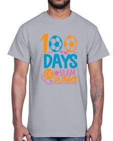 one hundred days of slam dunks 576#- one hundred days- Cotton Tee