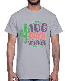 one hundred days smarterr 580#- one hundred days- Cotton Tee