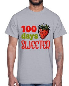one hundred days sweeter 585#- one hundred days- Cotton Tee