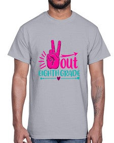 out eight grade 606#- eighth grade- Cotton Tee