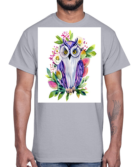 owl 1#- owl- Cotton Tee