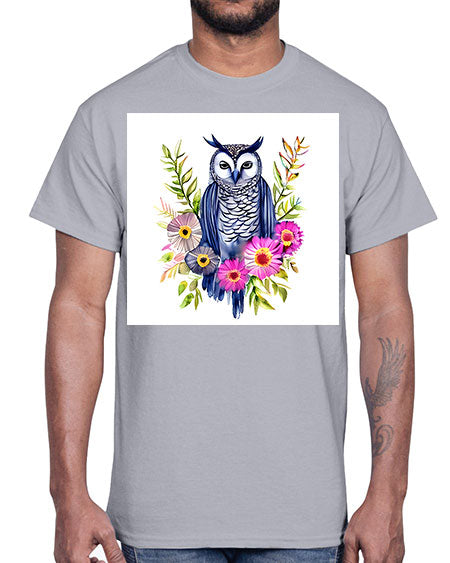owl 20#- owl- Cotton Tee