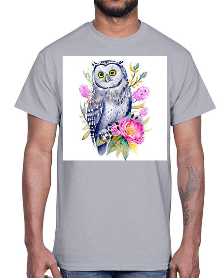 owl 21#- owl- Cotton Tee