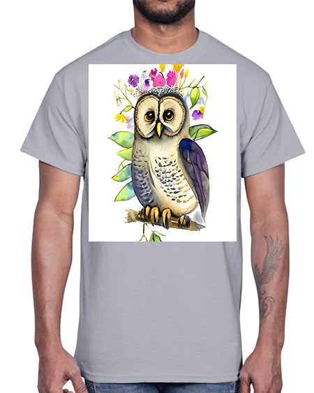 owl 30#- owl- Cotton Tee