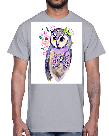 owl 9#- owl- Cotton Tee