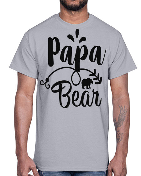 papa bear 215#- bears - animals- Cotton Tee