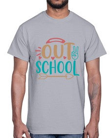 peace out school 639#- general school- Cotton Tee