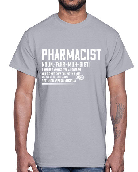 pharmacist definition 1308#- pharmacist- Cotton Tee