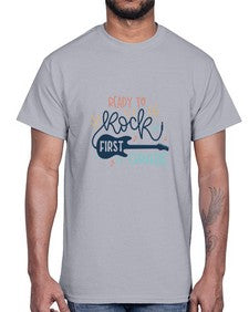 ready to rock first grade 729#- first grade- Cotton Tee