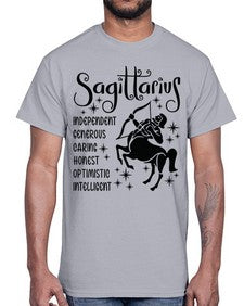 sagittarius 397#- sagittarius- Cotton Tee