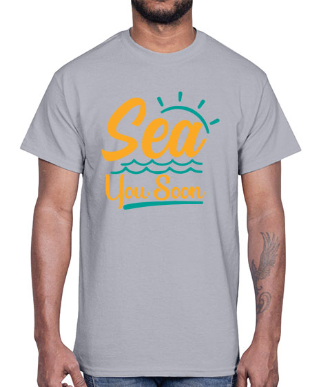 sea you soon Style 76#- summer- Cotton Tee