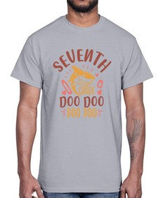 seventh grade doo doo 868#- seventh grade- Cotton Tee