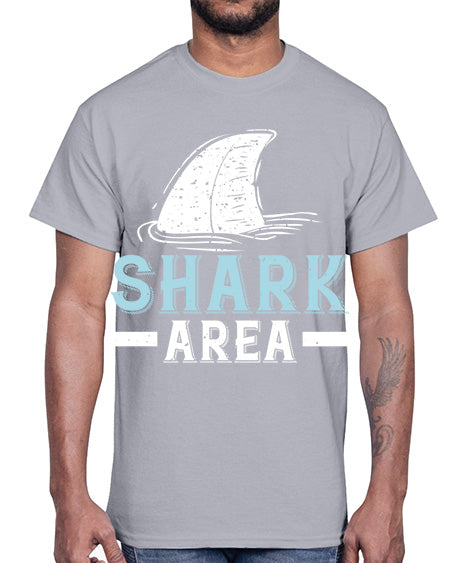 shark area Style 44#- shark-fish- Cotton Tee